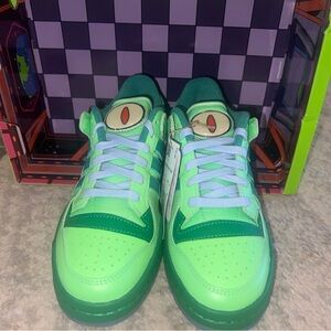 adidas Forum 84 Low The Simpsons Treehouse of Horror Green JQ5290 Men's Sneakers
